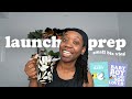 Studio vlog 13 prepping products for a launch packaging design for dre planter box small business