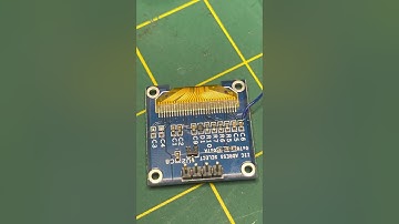 OLED display rf noise interference cure hack
