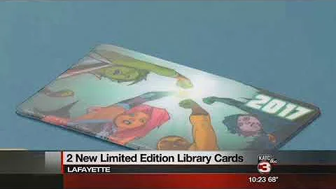 Commemorative library cards issued for Library Card Sign-up Month