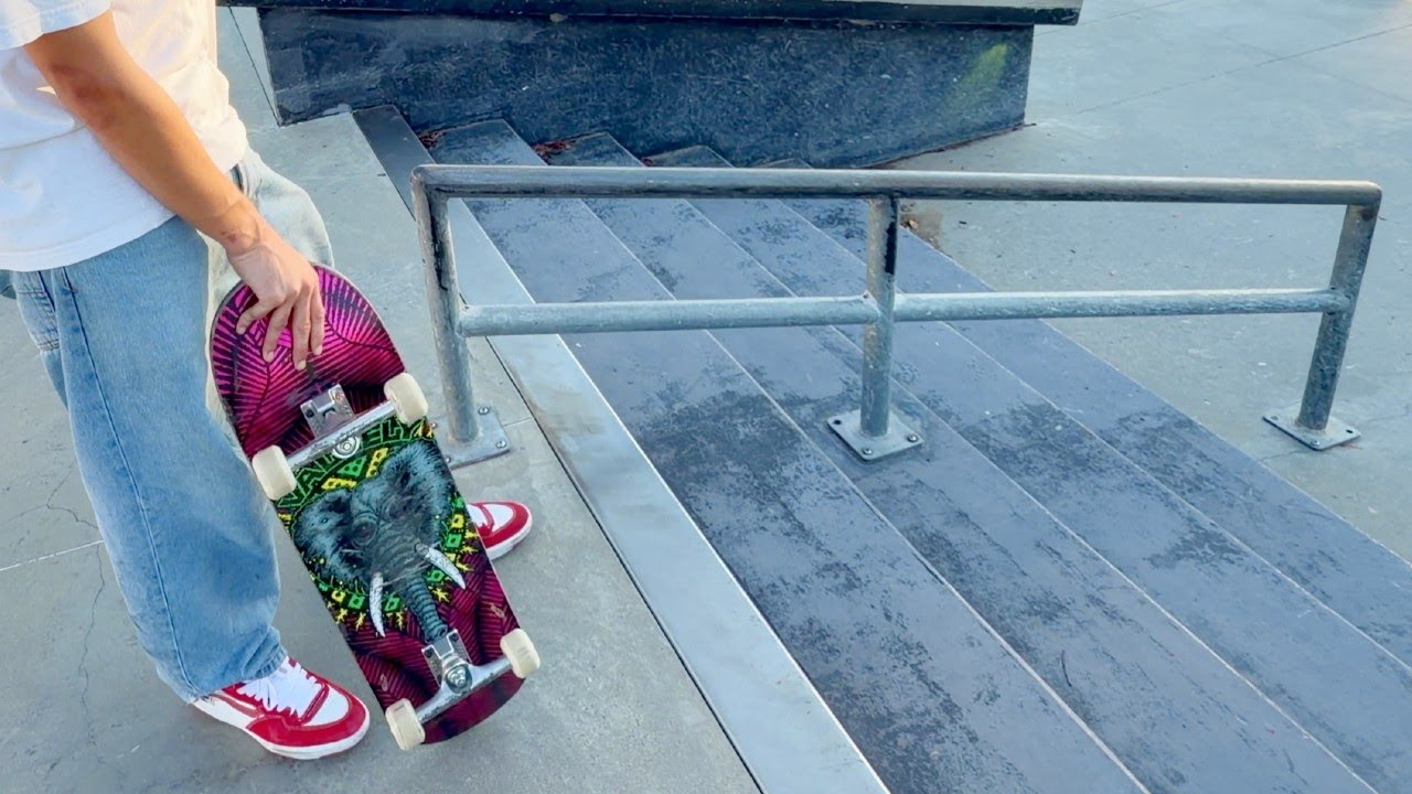 Это сделал профессиональный скейтер?!