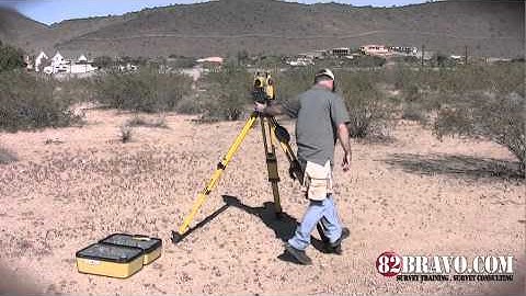 Set up a Total Station