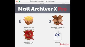 Install Mail Archiver Pro Admin