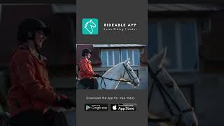 Rideable horse riding app for equestrians - for iPhone and android - download for free today! screenshot 2