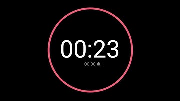 23 Second Countdown Timer / iPhone Timer Style