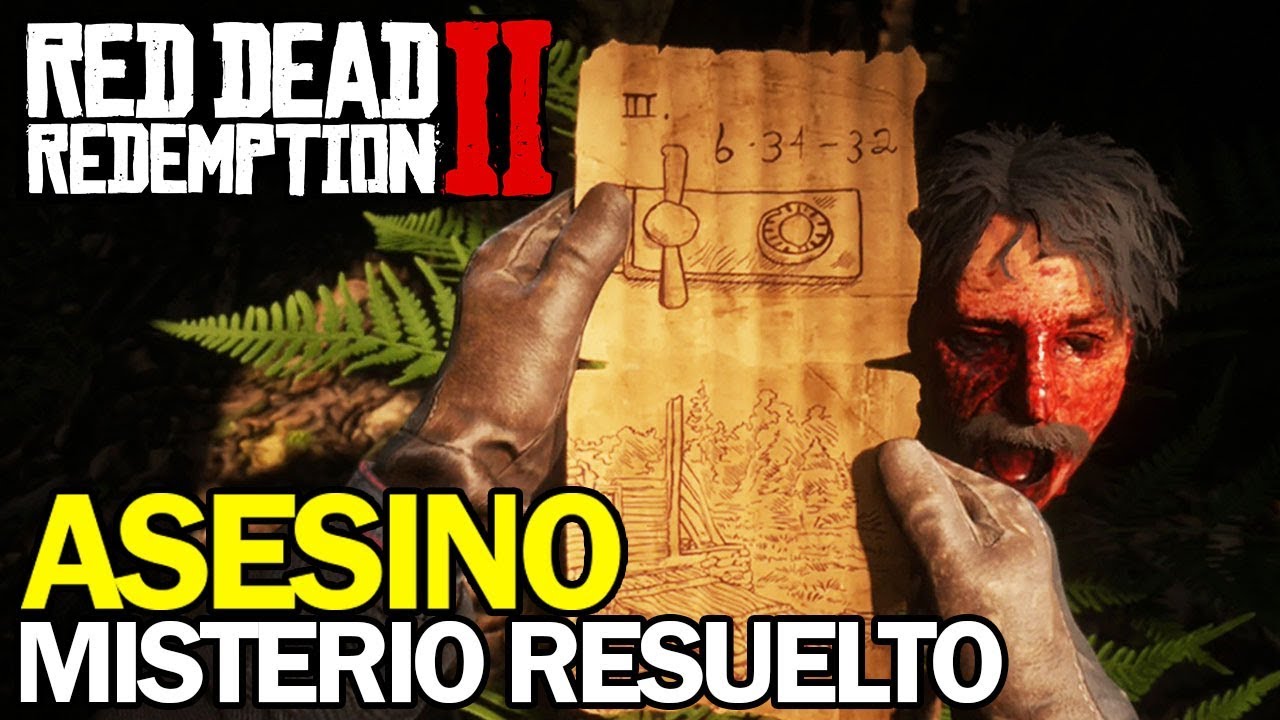 UBICACIÓN de los MAPAS del ASESINO SERIAL de Red Dead Redemption 2