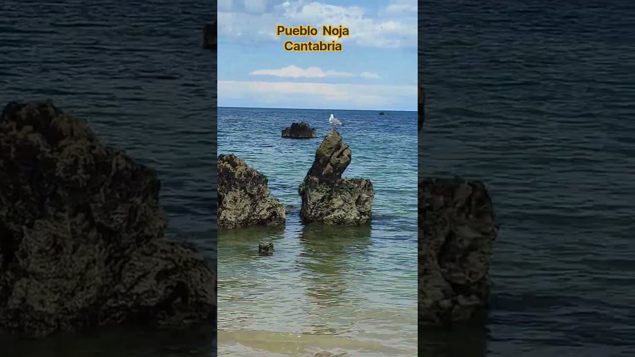 Noja, uno de los mejores pueblos de Cantabria 🇪🇸 #pueblo #playa #cantabria