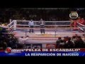 Boxeador "Farandulero" Maicelo y paquete argentino terminan pelea de box "Sin resultado"
