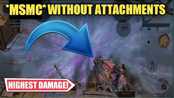 *MSMC* without attachments! HIGHEST DAMAGE | NO ATTACHMENTS
