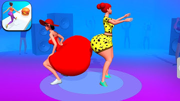 TWERK RACE 3D - Max Levels Free Gameplay (Android,iOS) Update