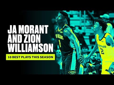 Ja Morant and Zion Williamson's Best Plays This Season | B/R Countdown