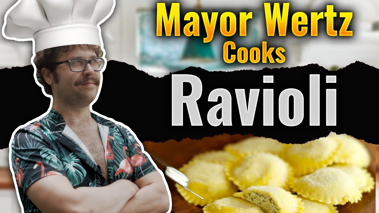 Mayor Wertz Makes Ravioli [Twitch Cooking Show] YouTube