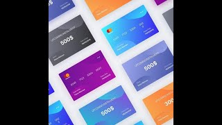 How To Make  Credit Card Design Using HTML And CSS ATM Card