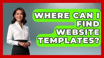 Where Can I Find Website Templates? - Graphic Design Nerd