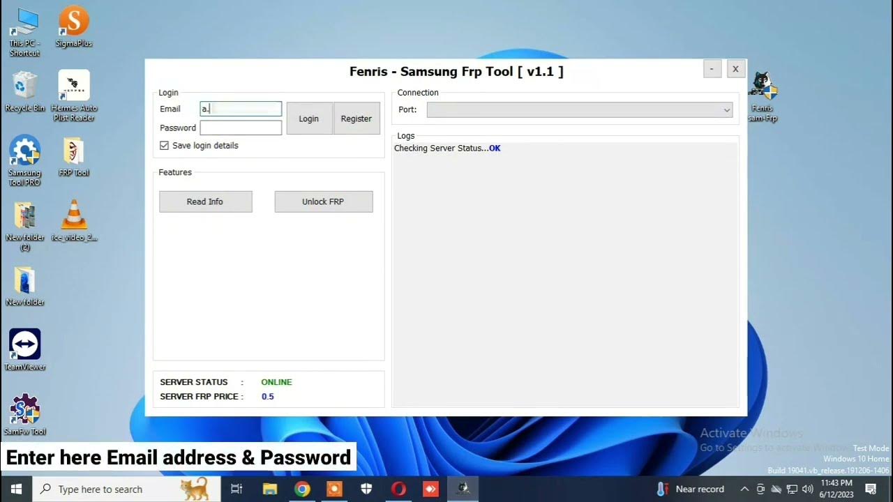 Fenris Samsung FRP Tool V1.1