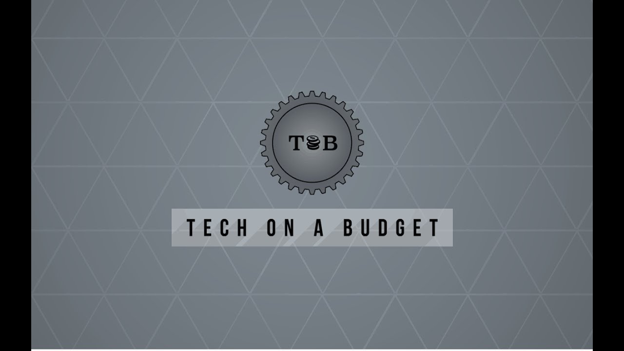 Tech on a Budget: Channel Introduction - YouTube