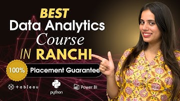 Best Data Analytics Course Institute in Ranchi | Data Analyst Course With Placement #dataanalytics