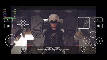 Nier Automata on Android / Gamefusion Gamehub / ПК игры на андроид / Snapdragon 8 gen 3