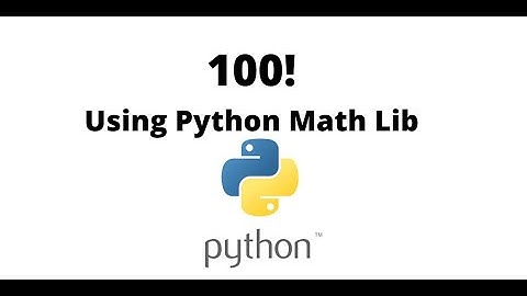 Factorial of Big Numbers Using Python Math Library | Factorial Problems in Competitive Programming