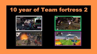 10 year of playing Team fortress 2! (Special anniversary story and complation)