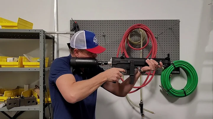 M4 Full Auto PCP Air Rifle .25 cal