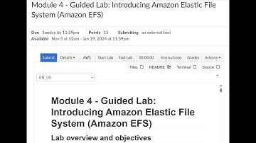 Module 4 - Guided Lab: Introducing Amazon Elastic File System (Amazon EFS) | AWS SAA | ALX