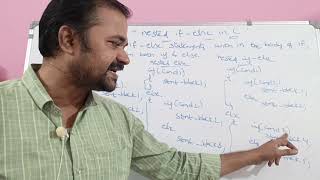 nested if else in Telugu || C Programming in Telugu || c language in Telugu | Control Statements