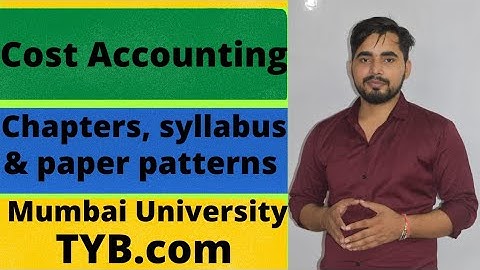 Cost Accounting paper pattern || Important of cost accounting || TY [b. Com] || idol students MU