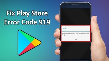 How to fix cannot install app error in Google Play store error code 919