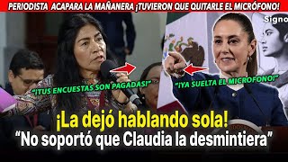 Sheinbaum entra al debate con Reyna Haydée: ¡La desmiente con datos contundentes!