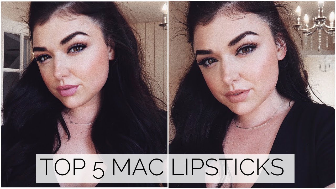 Top 5 Mac Lipsticks For Fair Skin With Lip Swatches Chloe Zadori Youtube