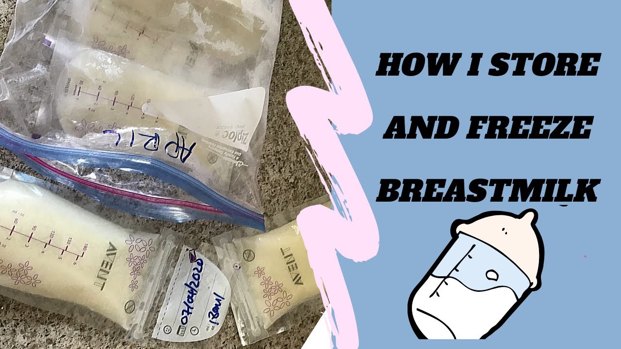 How To Store And Freeze Breast Milk BW YouTube