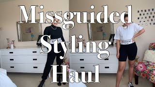 MISSGUIDED TRY ON HAUL+ OUTFIT IDEAS