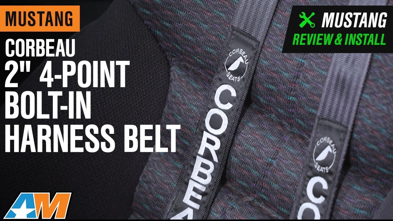 Corbeau Harness 2 Belt 4 Point Bolt In