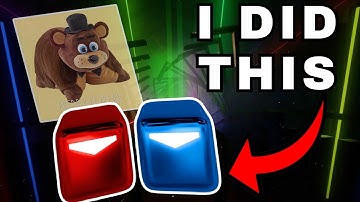 I Created A MODDED Beat Saber Map (and it went poorly)