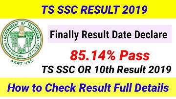 TS SSC Result 2019 | TS 10th Result date 2019 | How to check ts ssc result 2019