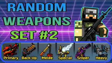 Pixel Gun 3D - Random Weapons Set #2 [Gameplay]