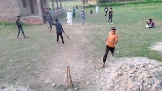 Cricket in village,, village cricket match,,