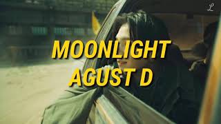 AGUST D - MOONLIGHT [Lirik Indo]