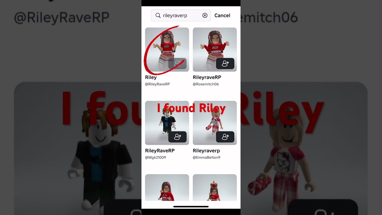 Did I Just Find Riley Roblox From And Brook YouTuber