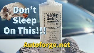 POORBOY’S WORLD Glass Cleaner/ Interior/ Exterior/ mirrors/ Glass/ Sun Friendly/ Car Washing/