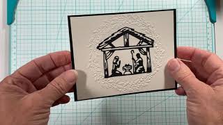 Nativity Card - video tutorial