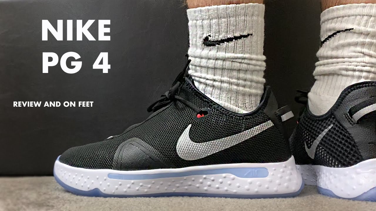 Nike PG 4 Black Review and On Feet 