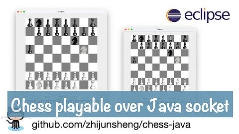 Java Chess 028: Chess playable over Java socket