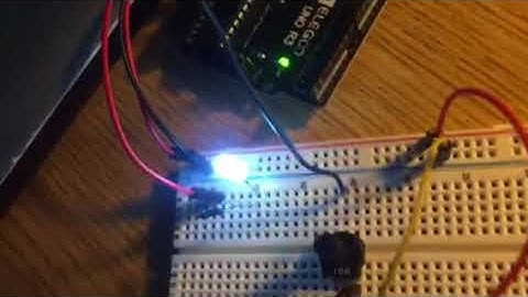 PWM to fade an LED on an Arduino