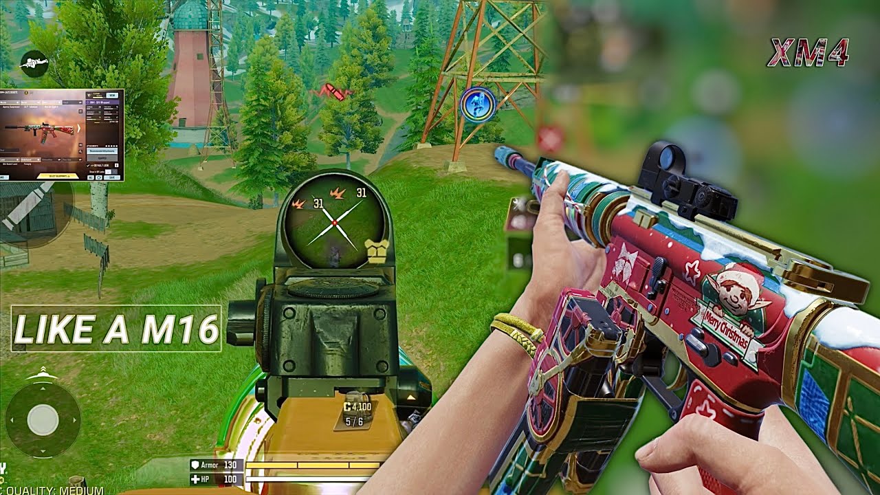 0 RECOIL in LONG RANGE + HIGH DAMAGE | BEST XM4 GUNSMITH CODM BR | CODM ...