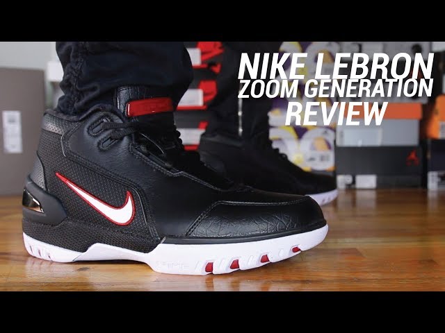 NIKE AIR GENERATION LEBRON REVIEW YouTube