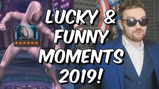 Lucky, Funny & Salty Moments 2019 - Mega Compilation - Marvel Contest Of Champions