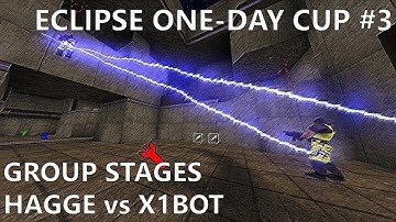 Eclipse Cup #3: hagge vs x1bot - map 1 (aerowalk)