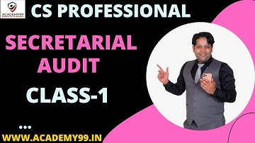 SECRETARIAL AUDIT CLASS-1