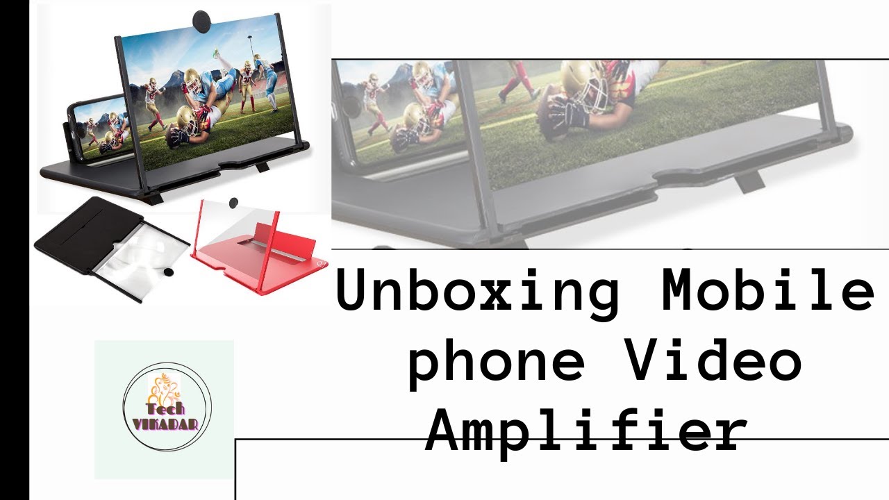 Unboxing Mobile phone Video Amplifier |  Mobile Screen Magnifier । 3D Mobile Screen | buy online d